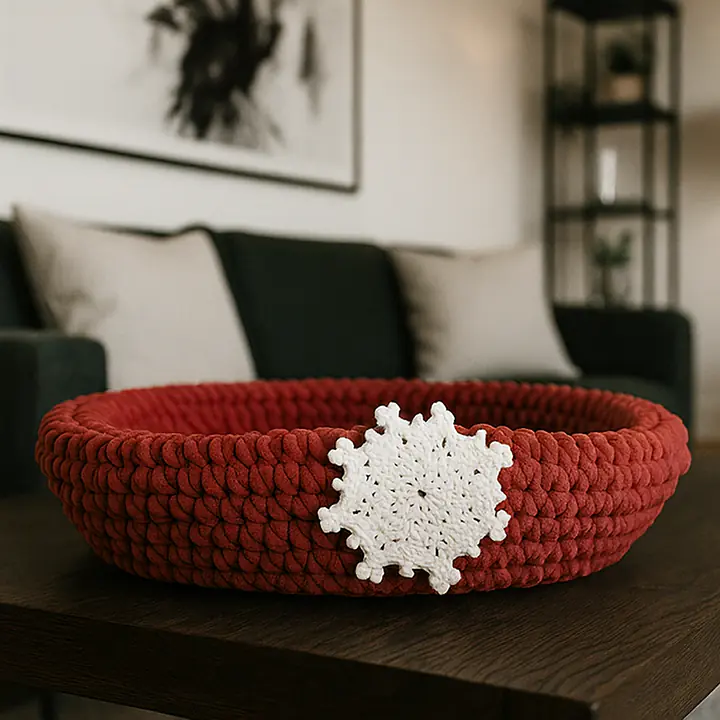 Cozy Crocheted Cat Bed - Master