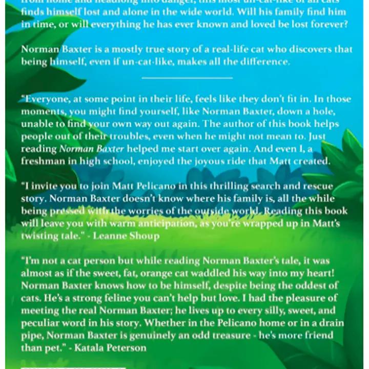 Norman Baxter (Children's Book) - Master