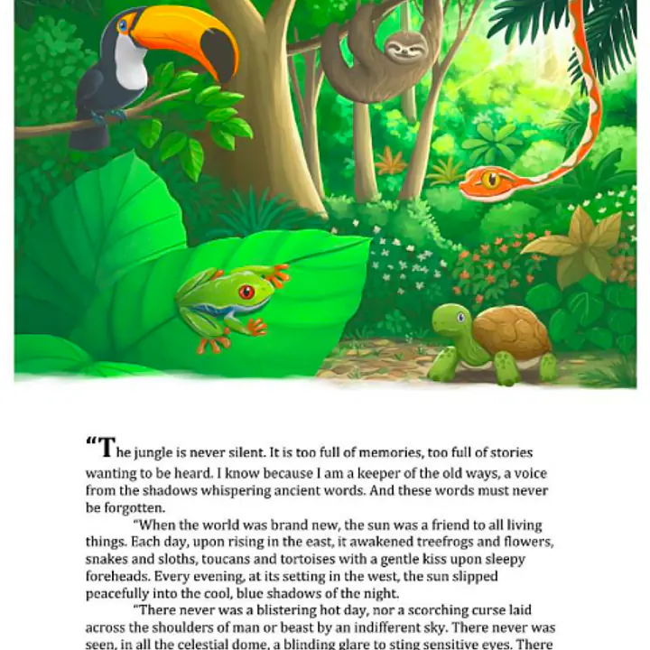 Tafari and the Rainbow (Children's Book) - Master