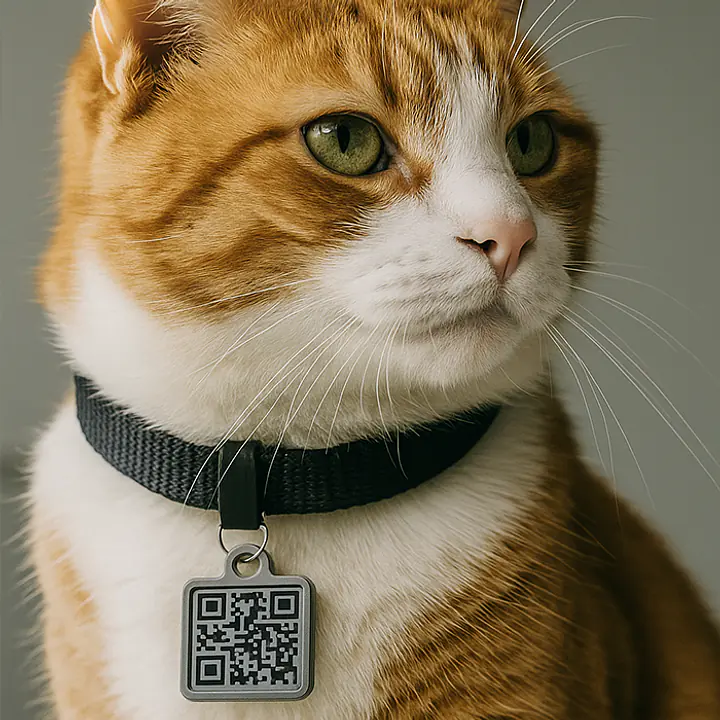 FuzziFindz Pet ID Tag - Help them Find their Way Home, When Your Pet is Lost! - Master