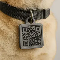 FuzziFindz Pet ID Tag - Help them Find their Way Home, When Your Pet is Lost! - Master