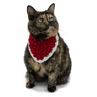 Crocheted Bandanas - Red - Master