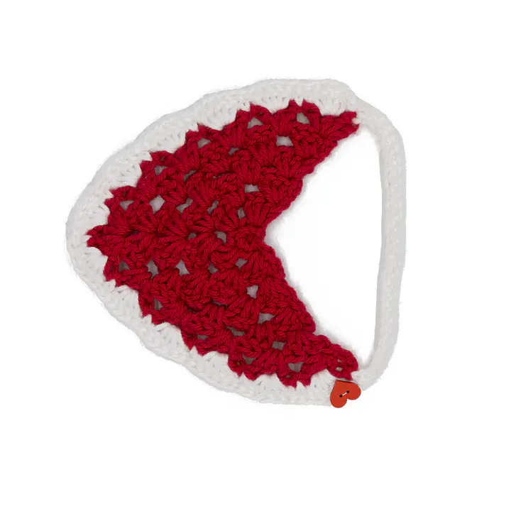 Crocheted Bandanas - Red - Master