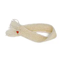 The WhiskerWrap Button Scarf - White or Blue - Master